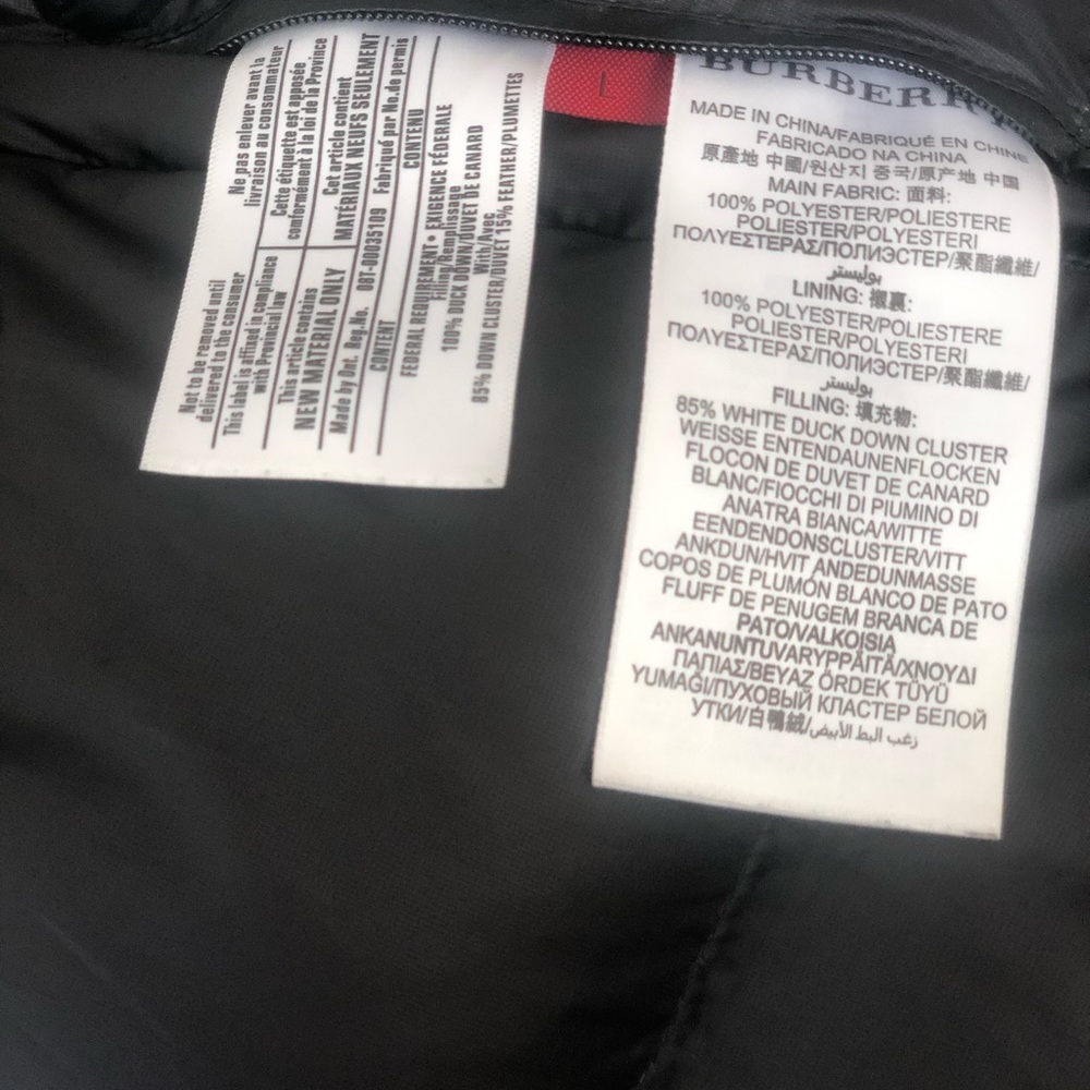 BURBERRY REVERSIBLE MONOGRAM PRINT PUFFER UNISEX - Picture 6 of 9